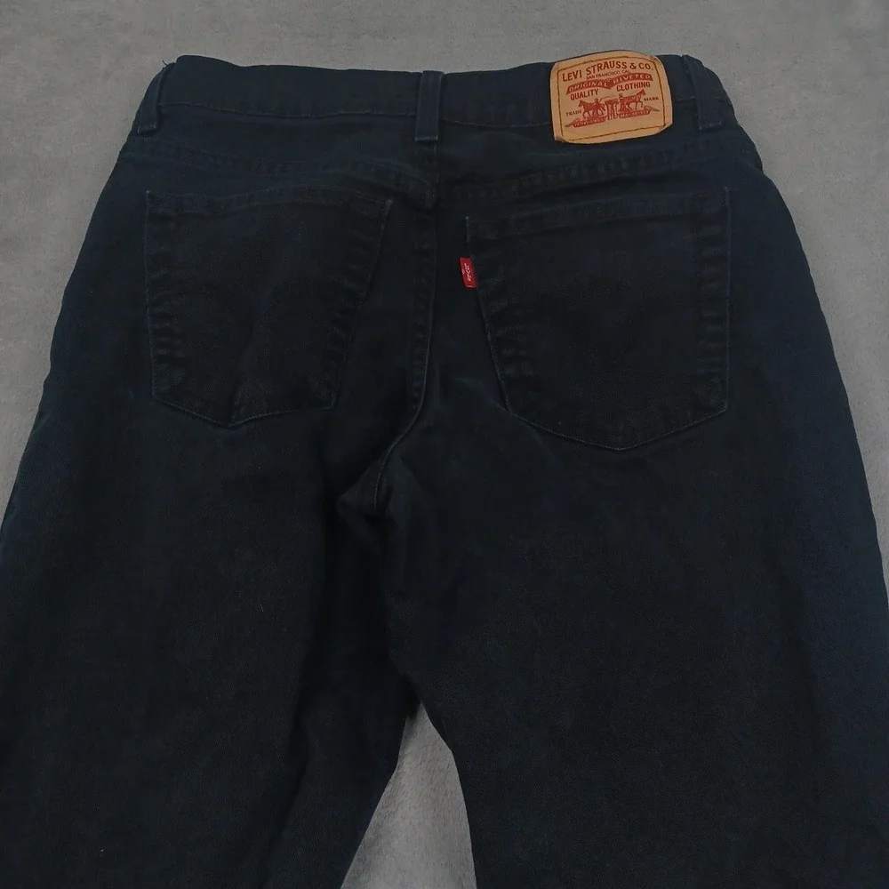 Vintage Levis 550‎ Jeans Womens 30 Black Denim 550 Relaxed Bootcut Casual